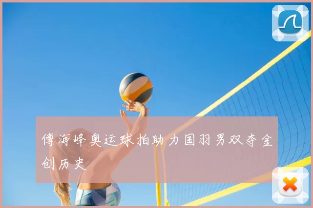 傅海峰奥运球拍助力国羽男双夺金创历史